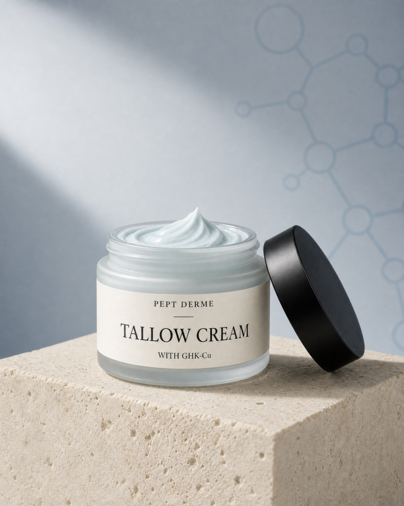 Pept Derme · Ghkcu Beef tallow